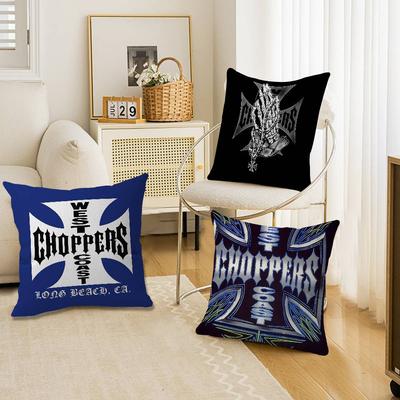 West CCoast CChoppers Decorative Room Aesthetics Pillow Case Home Decor Bedroom Sofa Bed Couch Pillow Cover X