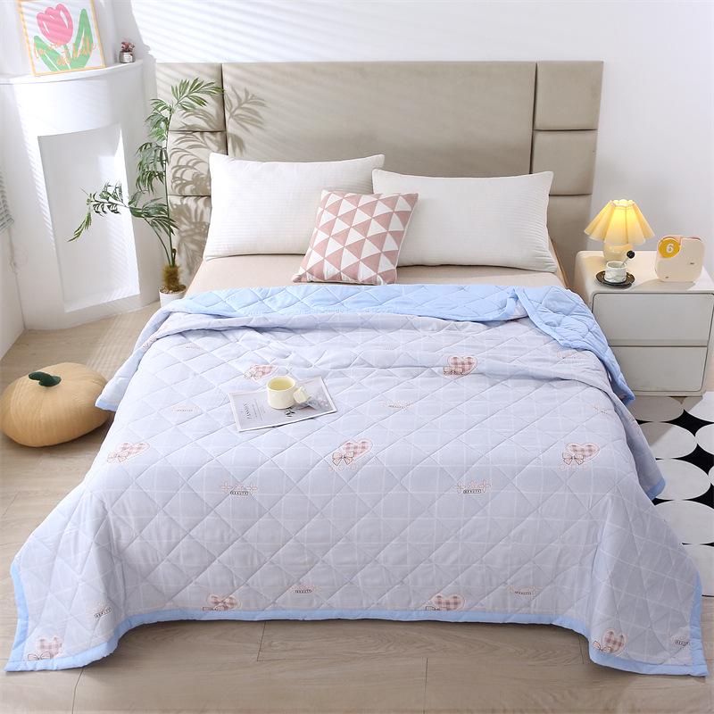 Summer Cotton Air Conditioning Quilt - Washable, Cool & Perfect for Gifting