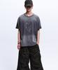 Aleseueseussi Rivet Washed Graphic T-Shirt - Charcoal