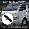 TUCKBOLD Dashboard for Toyota Hiace 200 Series Center Console Dashboard Cover with 1 Sticker Set Mat/Cover (2004-2024) - Mat, Black,