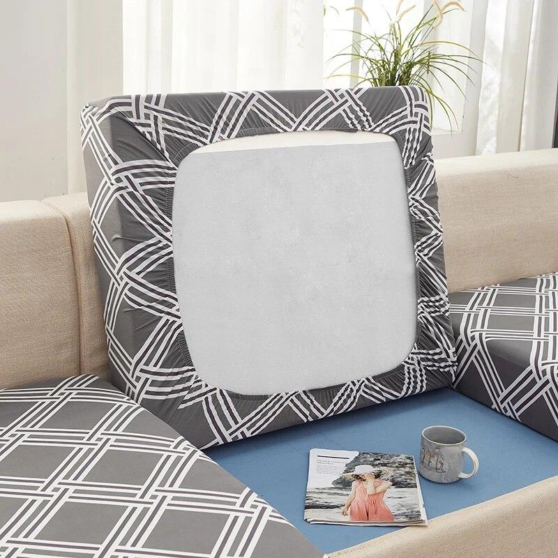 High Stretch Seat Cushion Cover Sofa Cushion Furniture Protector Fot Sofa Seat Sofa Slipcover Sofa Cover Soft Flexibility