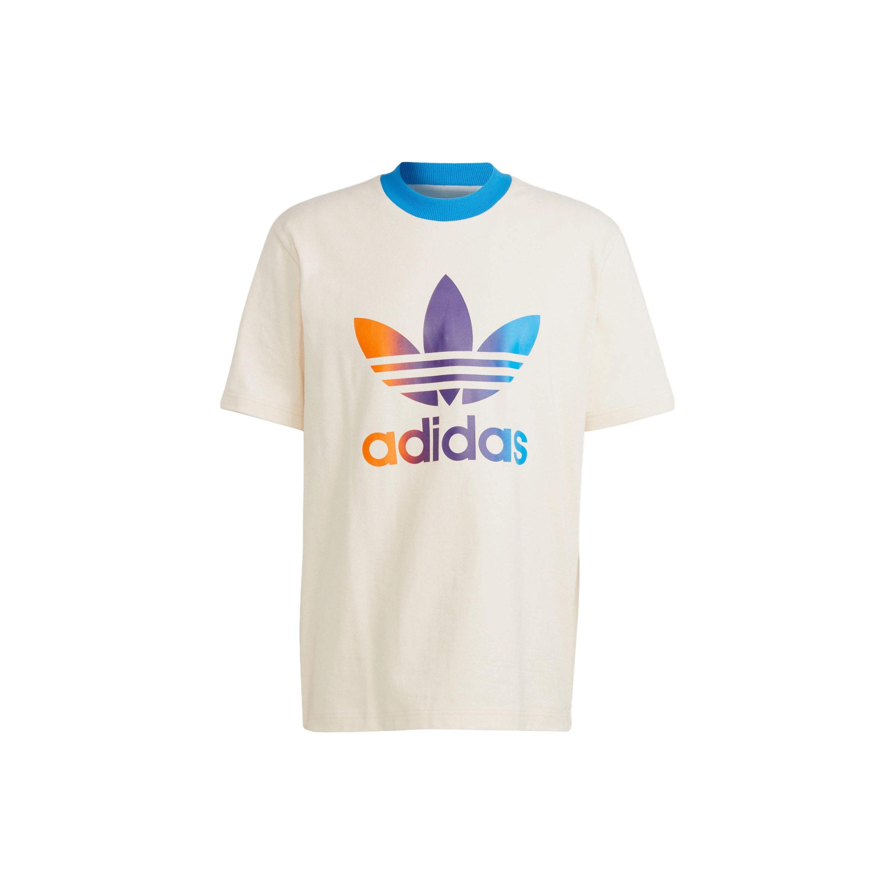 adidas originals Adicolor 70s Premium Trefoil T-shirt Wonder White Men s IP6967 XXL