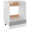 Backofen Aufbewahrungsschrank Lyon, Eingebauter Backofen Aufbewahrungsschrank, Stauraum, 60x46x81,5 Cm