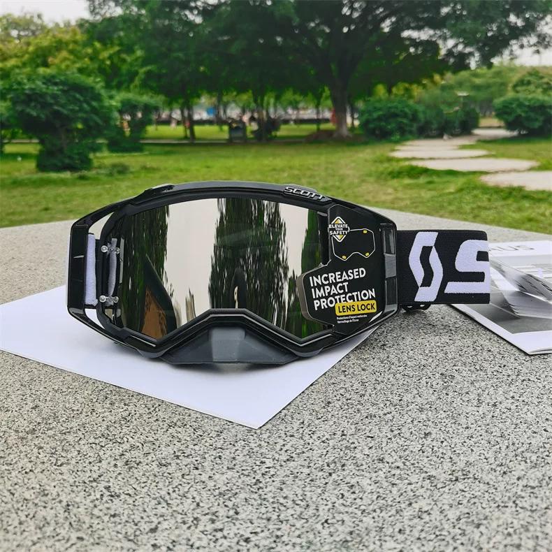 In-Stock Sco Scott Motorcycle Goggles Harley Protective Goggles Ski Goggles Windproof Dustproof for Skiing and Riding