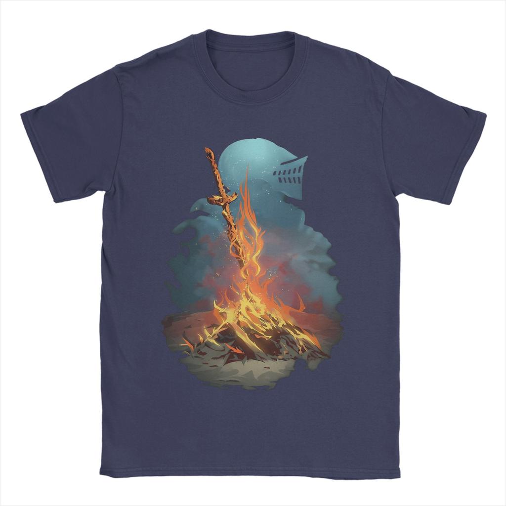Darks Game Soulsd Sun Gwyndolin Mens T Shirts Humor Tee Shirt Short Sleeve O Neck TShirts Cotton Summer Clothes
