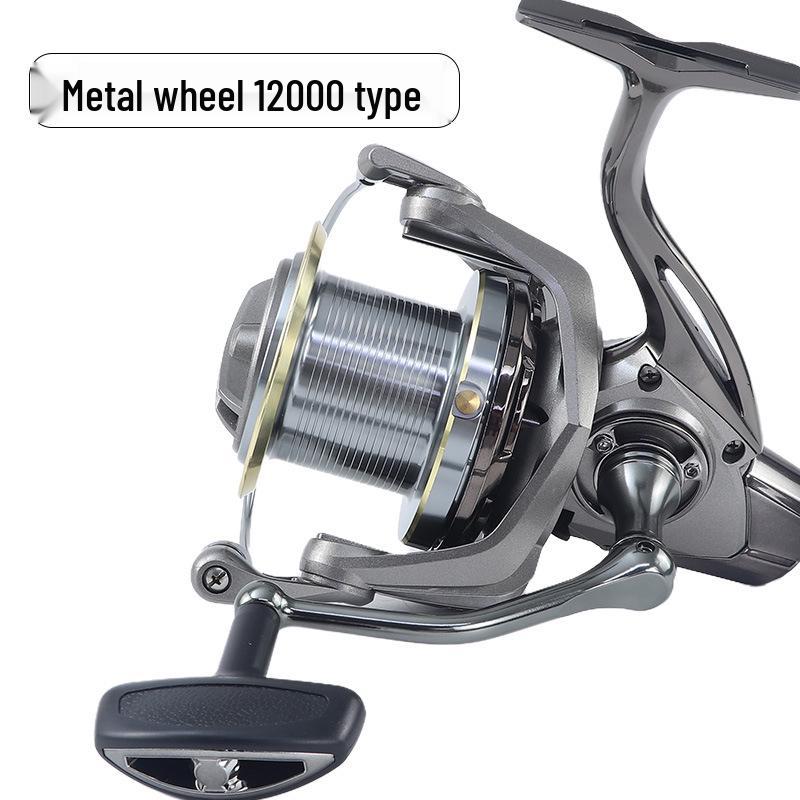 Mulineta spinning NGK 10000 complet metalică pentru lansare lungă, pentru pescuit lin la mare și cu ancoră