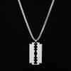 Kpop moda araña colgantes de Halloween cadena cruzada redonda collares para hombres Color plata cadena de cuello gótico pareja ropa de calle regalos