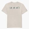 MunSingwear Men S Bowling Penguin Round T ShirT Beige mr121mTS32