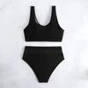 Women's  Split  Bikini Swimsuit Sport Swimsuit