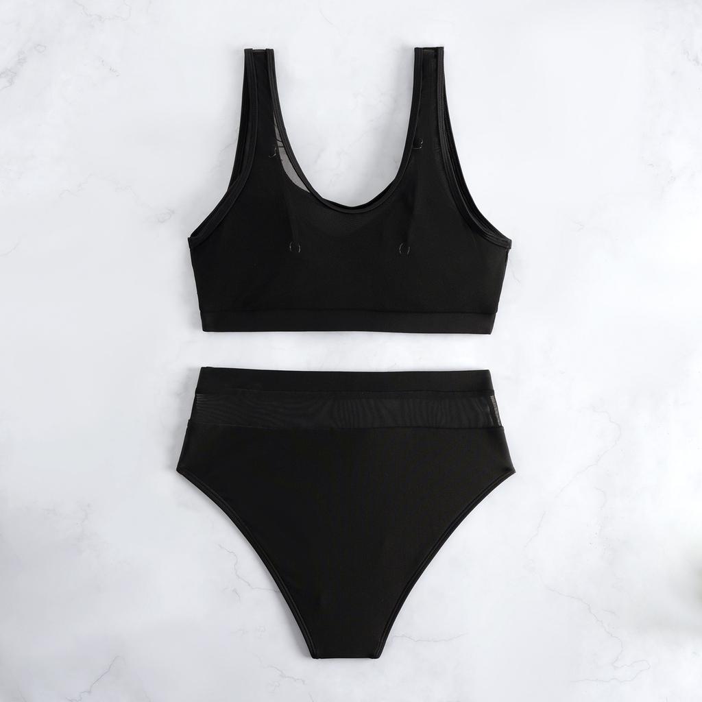 Women's  Split  Bikini Swimsuit Sport Swimsuit