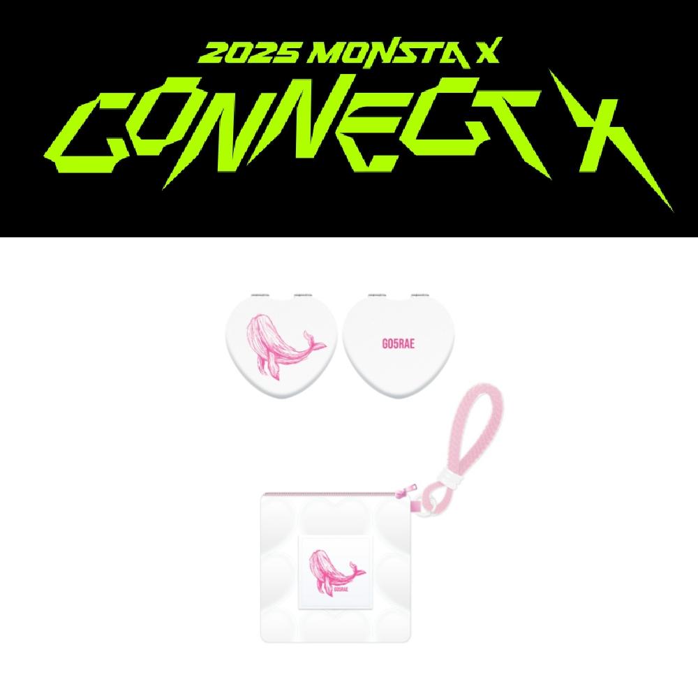 

Предзаказ 2025 MONSTA X CONNECT X Официальный MD Набор: Косметичка-сердечко с зеркальцем МИНХЁК