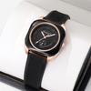 Women's Square Watch Casual Silicone Quartz Wristwatch Girls Clock Gift