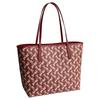 Coach City33 Tote Bag Horse And Carriage Print Wine Red Gold Daily Commute CDB57-IMWGD