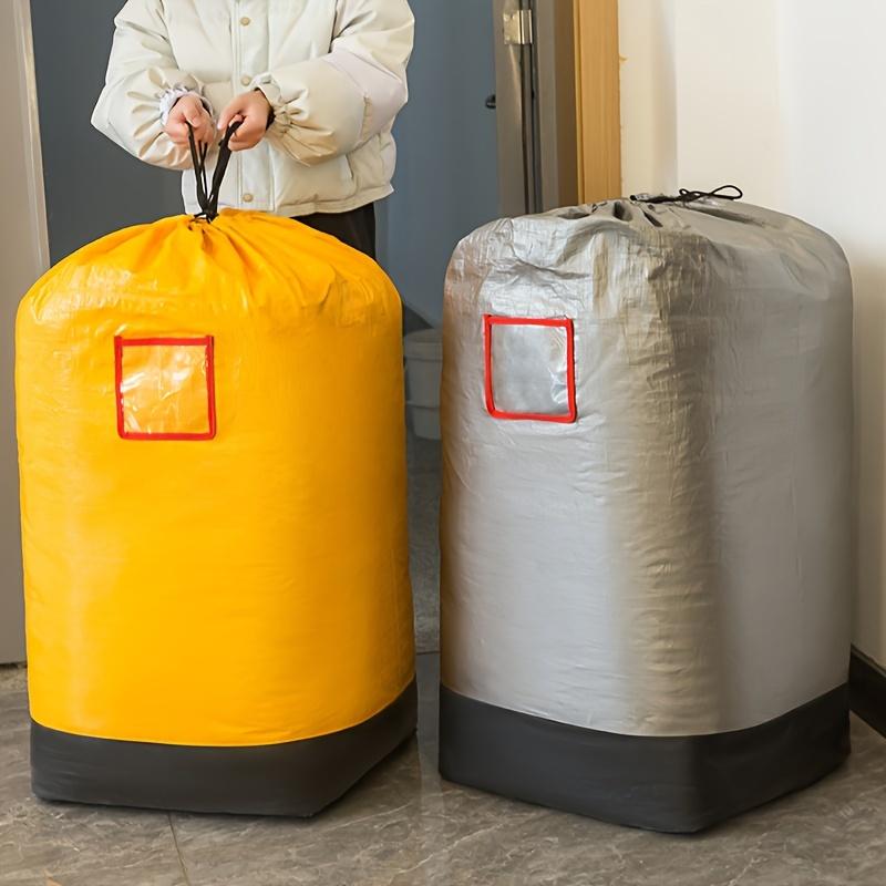 1 Stück Extra Große Logistik Umzugstasche Verdickt Staubdicht Verschleißfest Packtasche zur Aufbewahrung Express Nylon Gewebtes Material