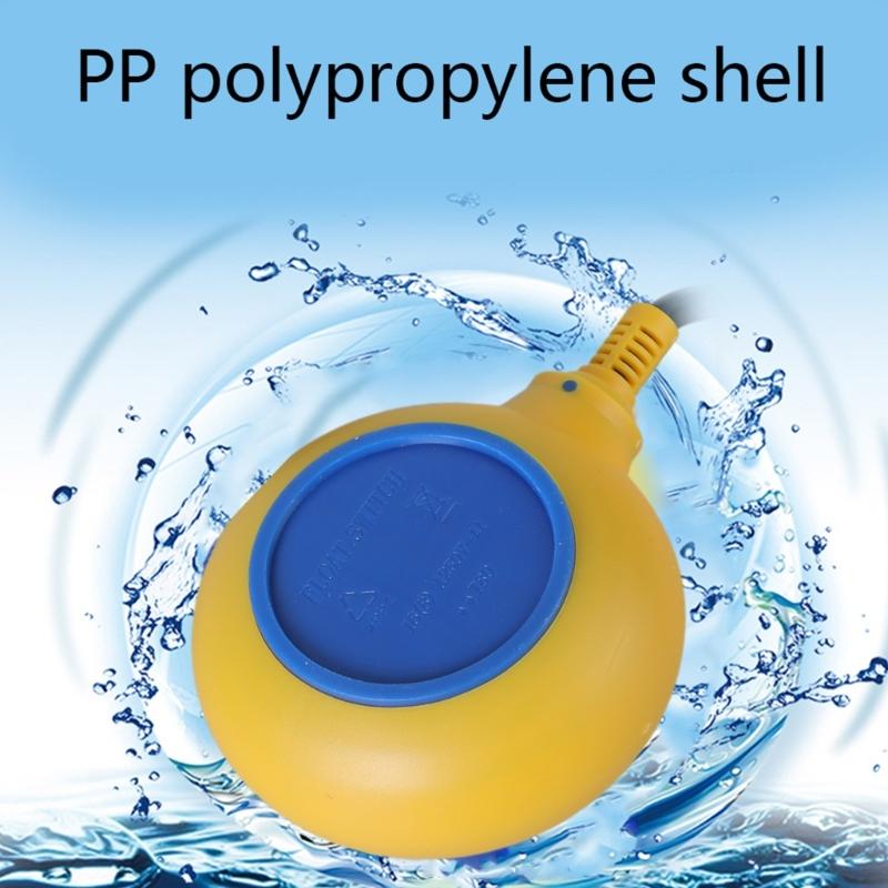 Float Water Level Switch Water Level Controller Sensor Contactor Fit for Water Oil for Tank Etc with 1m/2m Sensor Cable