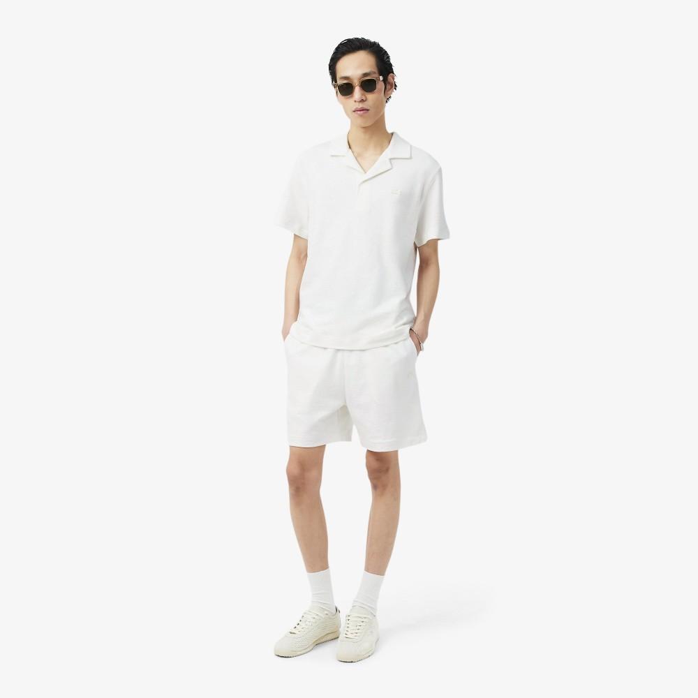 [lacoste] Men's Crepe Short-Sleeve Polo Shirt DH1969-56G70V