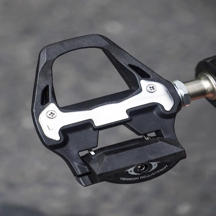 Road bike self-locking pedal High strength nylon fiber Peilin speed locking pedal Bicycle pedal with locking piece