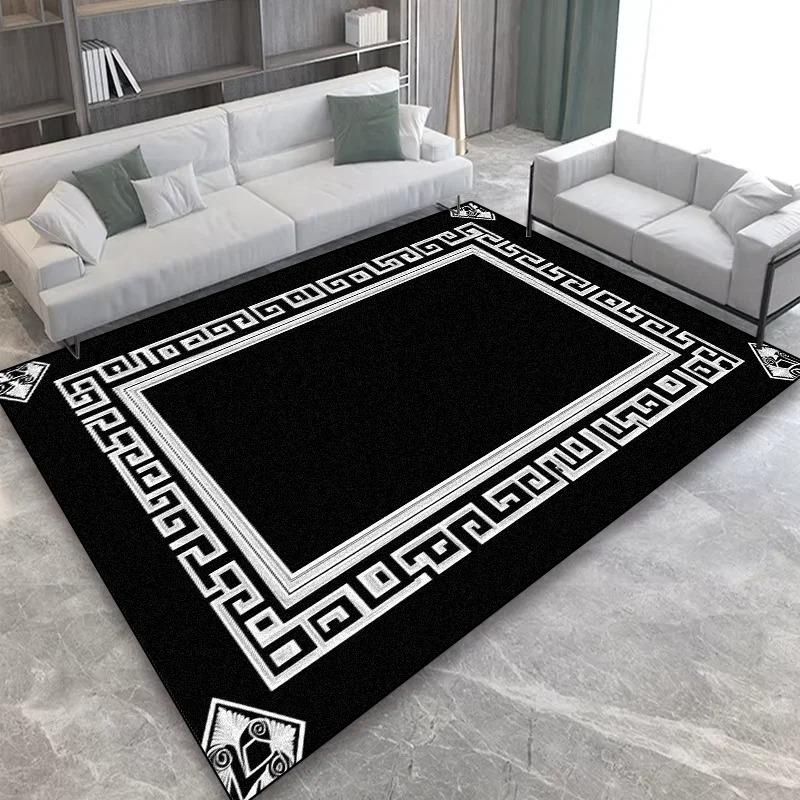 Nowoczesne Luksusowe Duże Dywany do Salonu Abstrakcyjna Dekoracja Dywan Domowy Dywany do Sypialni Dywany do Salonu Antypoślizgowa Mata pod Stoliki Kawowe