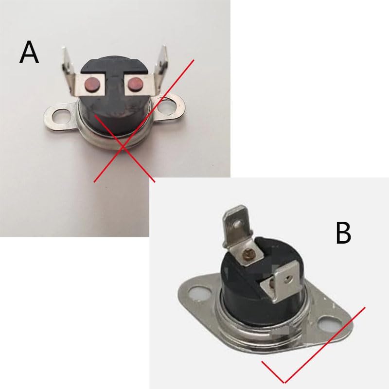 Replacement Parts Movable Ring Normally Closed Thermostat for KSD201 70 Degree
