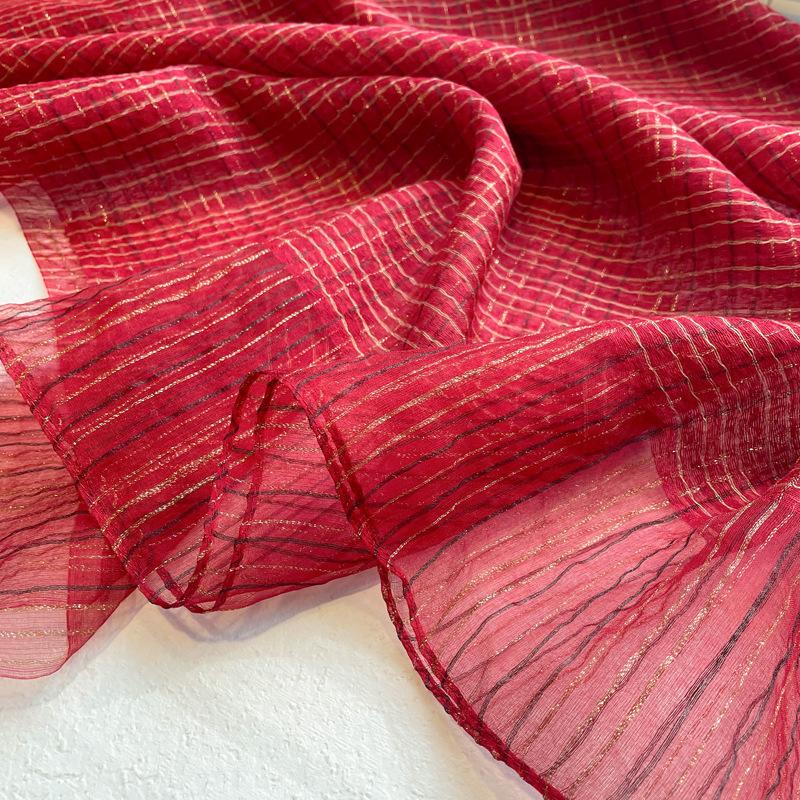 Plaid silk wool scarf women hijab for ladies pashmina shawls and wraps New Foulard Bandana Bufanda Blanket Scarves