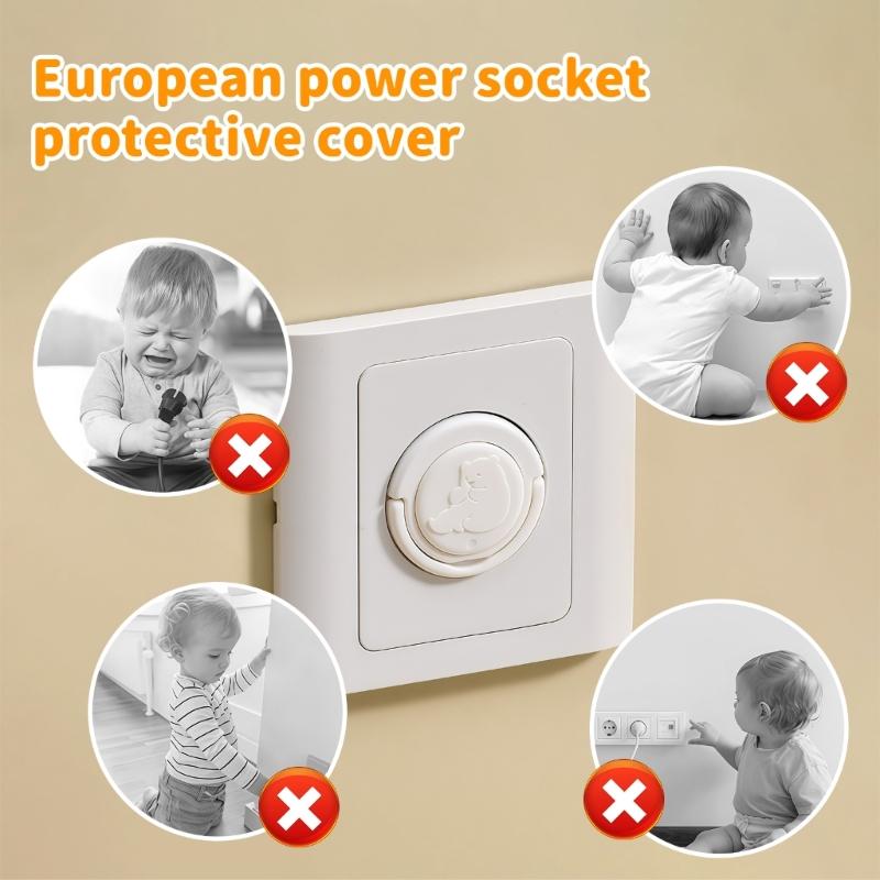 Baby Safety Electrical Outlet Guard Easy Installation Toddler Proof Socket Cover Protectors Pack of 20pcs Set
