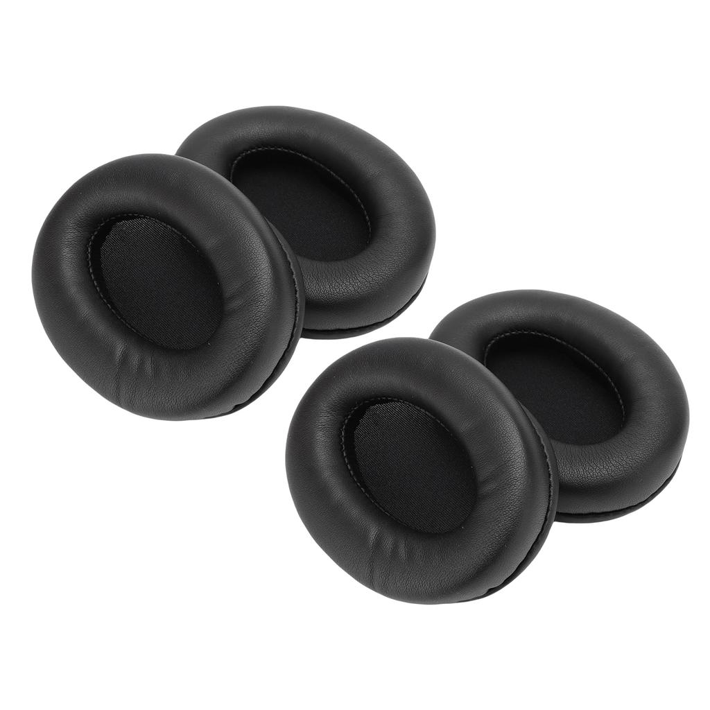 2 Pairs Earpads Replacement for Razer Opus X Wireless Headphone Headset Ear Cushions Covers Protein PU Leather Noise