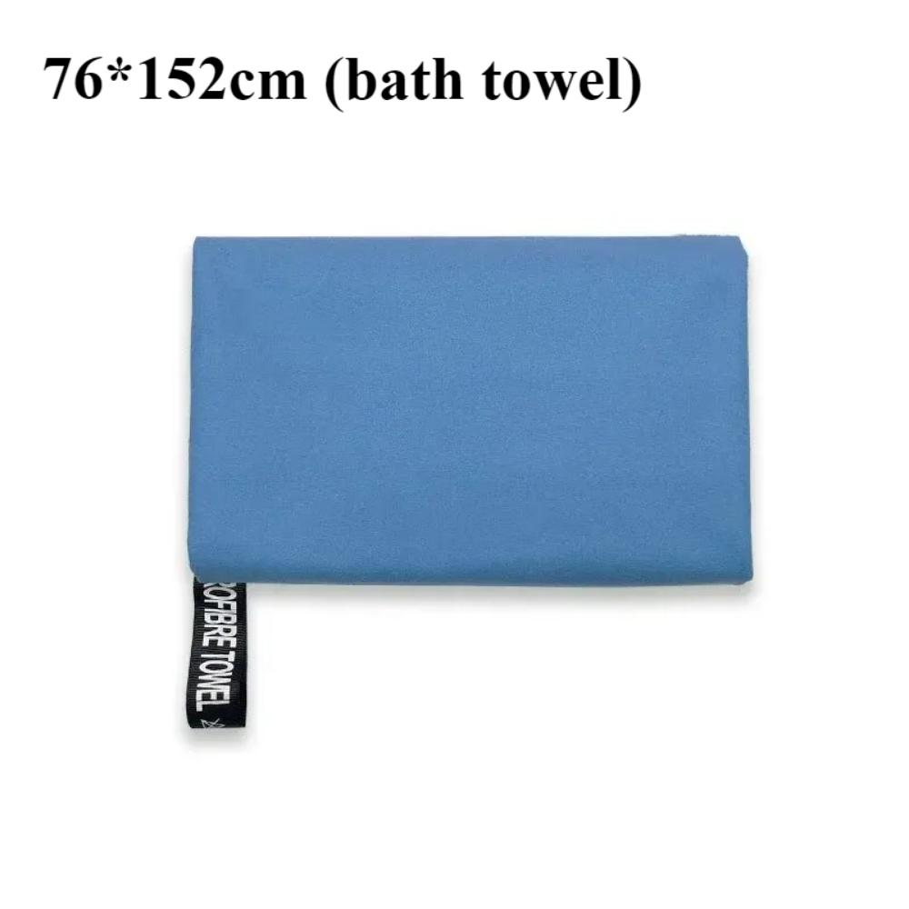 Ultra-Absorbent Microfiber Towel for Sports & Outdoor Activities - Quick-Drying, Compact