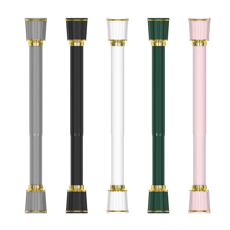 Silingfei No-Drill Retractable Shower Curtain Rod & Clothes Rack