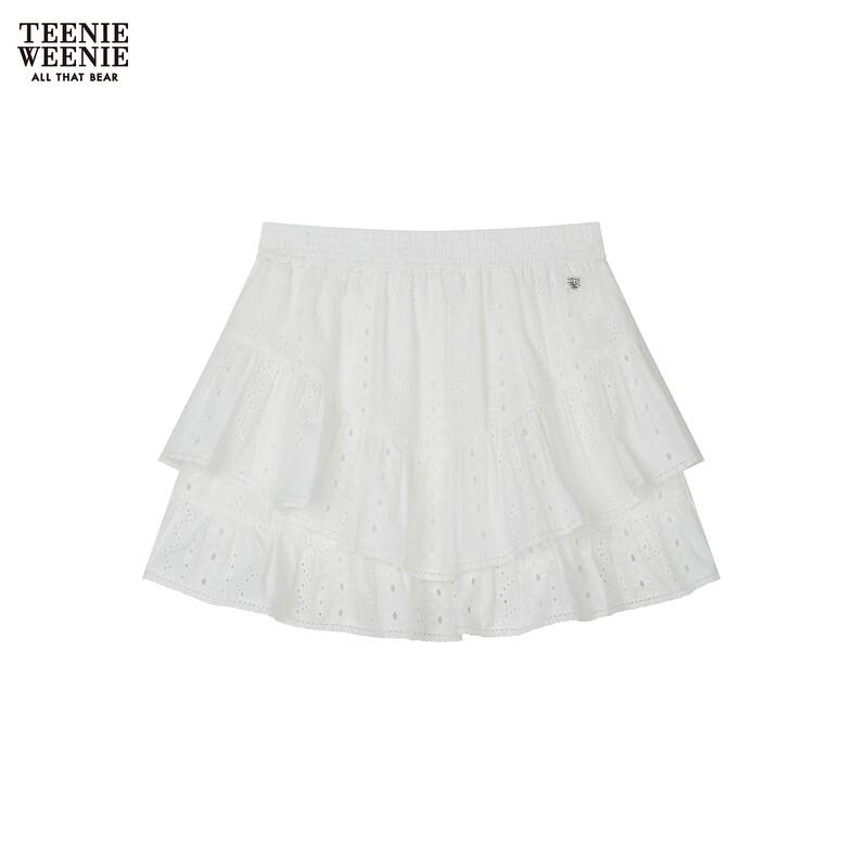Teenie Weenie Women s Bear Letter A-Line Short Skirt XS