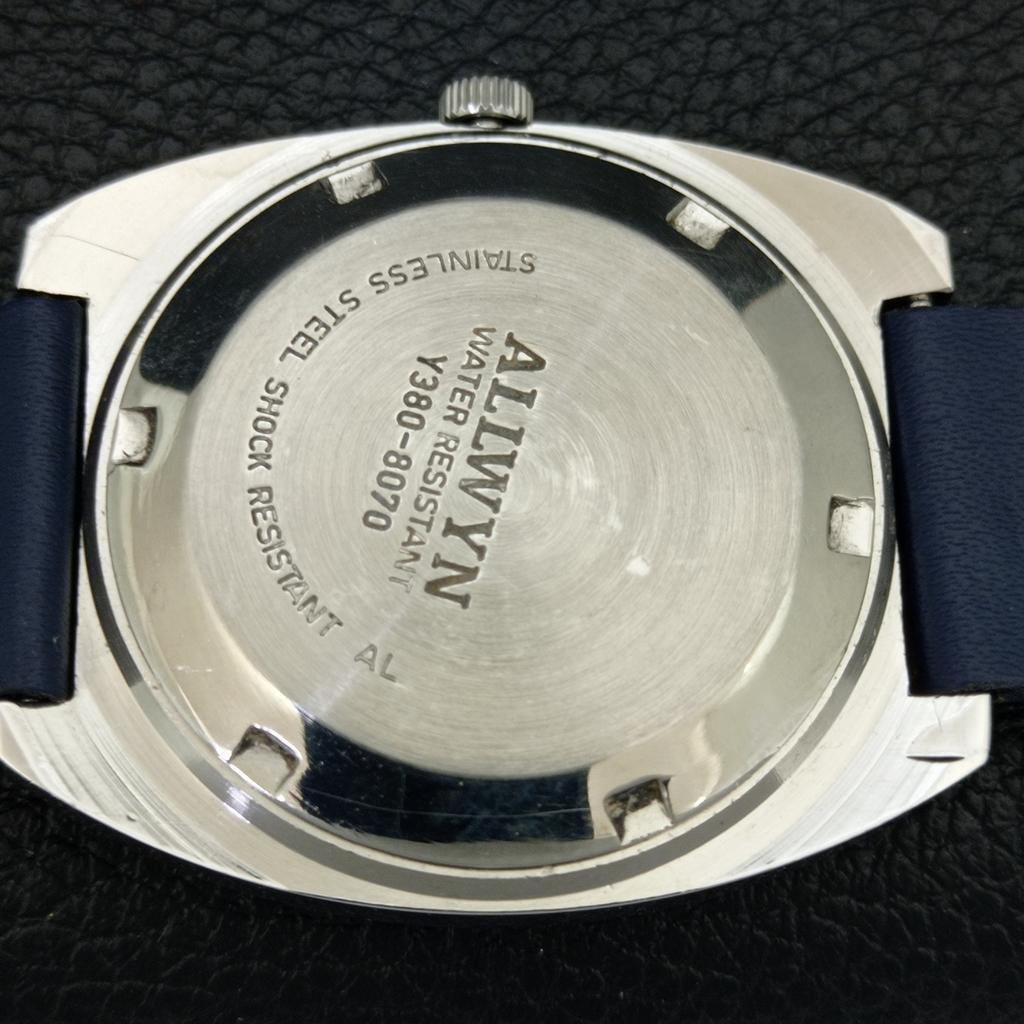 ALLWYN 6300A RUČNÍ NÁTAH INDIE PÁNSKÉ VINTAGE ORIGINÁLNÍ ČÍSELNÍK HODINKY a706237-1