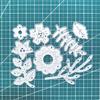 Flower Carbon Steeel Cutting Dies for Scrapbooking Photo Album Decoration DIY Cards Making Craft Dies Cut