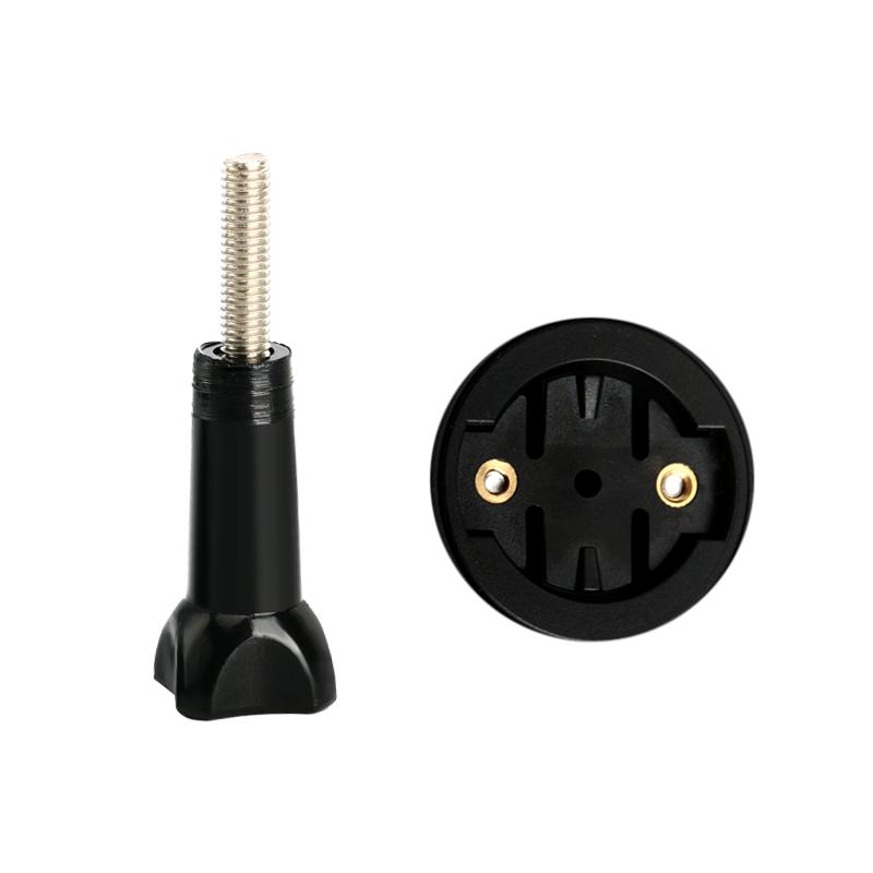 

Крепление для велокомпьютера, адаптер для камеры велокомпьютера, кронштейн для Garmin Edge Gopro, держатель фонаря, аксессуары для горного велосипеда чёрный