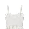 French Hepburn-Style Spaghetti Strap White Mini Dress for Women - Ideal for Beach Vacations 2026