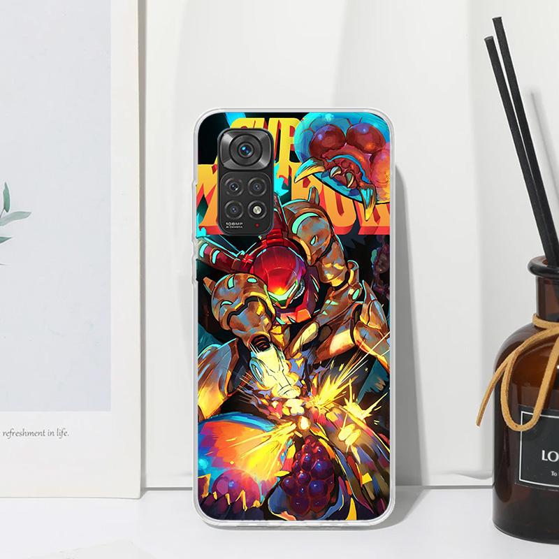 

Game M-Metroids Phone Case For Xiaomi Redmi Note 15 13 14S 14 Pro Plus 12S 11S 10S 12 11E 10 11T Art Fundas Back Cover Redmi Not Redmi Note 12 Pro 5G