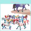 Fantasy Mythical Horse Unicorn Pvc Model With Solid Build For Childrens Collectibles