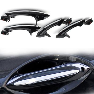 Car Comfort Access Exterior Door Handle W/ Lights For BMW 5 6 7 Series F07 F10 F06 F11 F01 F03 F04 with Keyless Entry/Go
