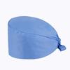new Cotton Section for Man and woman Scrubs Caps Hospital Medical Hats Black Printing Elastic Tieback Design and Pet Medical Hat