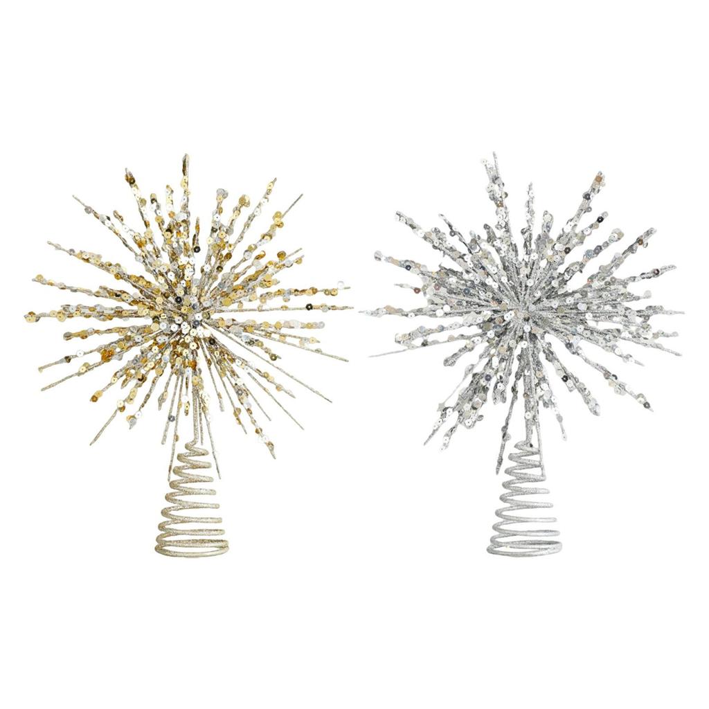 Christmas Tree Topper Xmas Decoration Creative Versatile Festival Layout Glitter