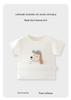 Boys' Color Block Short-Sleeve Summer T-Shirt - Stylish & Versatile Base Layer