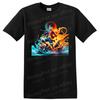 Monkey D Luffy Gear 5 Anime T Shirt W/ Ocean Waves Pirate Adventure Graphic Tee