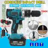 90N.m 288VF 3 In 1 13mm Hammer Power Tools with 2X 15000Amh Li Battery Electric Drill Cordless Screwdriver