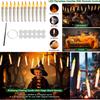 Floating Candles with Magic Wand Remote Control Flickering Warm Light Flameless Taper Candle for Christmas/Wedding/Party Home
