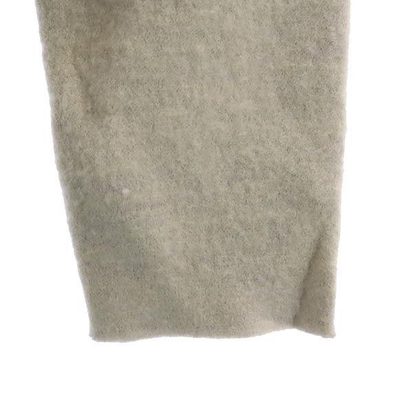 unused DIESEL wool blend Stainless collar coat M White system Women Used
