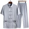 Men's Chinese Style Short-Sleeved Tang Suit