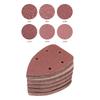 30Pcs Mouse Sander Sandpaper 5 Hole Backing Sand Sheets Abrasive Material for Wood Metal Plastic Applications