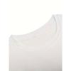 European sizes Summer Short Sleeve Pattern Print T-Shirt Versatile Men's Inner Wear Base Layer Short Sleeve
