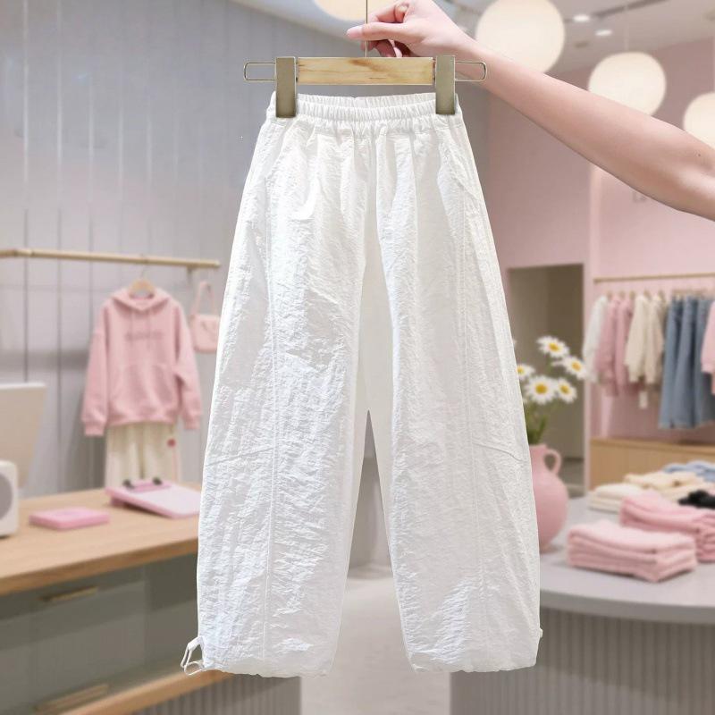 Summer 2026 Girls' Quick-Dry Mosquito-Repellent Casual Pants