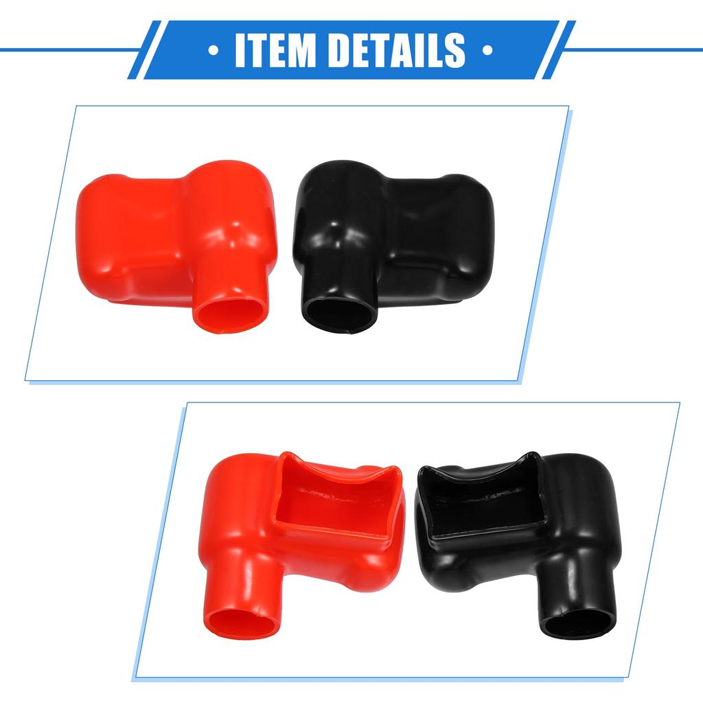 A ABSOPRO Battery Terminal Insulation Cover Battery Terminal Terminal Cover