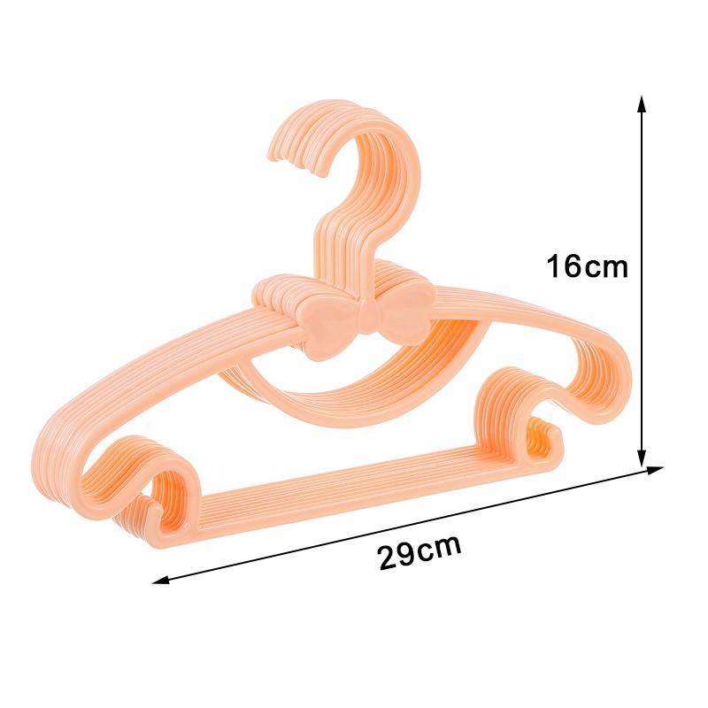6/1Pcs Children Clothes Hanger Racks Portable Plastic Display Hangers Windproof Kids Coats Hanger Holder Baby Clothing Organizer
