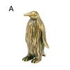 Little Penguin Brass Ornaments Cute Childlike Tea Pet Ornaments Copper Sculpture Handicrafts